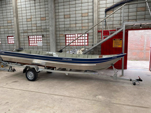 Barco Para Pesca E Passeio Proboat 600 Com Carreta 0 Km!