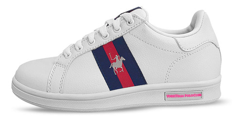 Tenis Casuales Blanco Polo Club 3009703