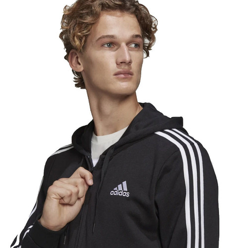 Imagen 4 de 4 de Campera adidas Para Hombre Essentials French Terry