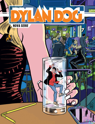 Dylan Dog Nova Série - volume 07: O sabor da água, de Simeoni, Gigi. Dylan Dog Nova Série (07), vol. 07. Editorial Mythos, capa mole em português, 2019