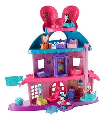 La Sede De Minnie Mouse Home Sweet Tiene 4 Niveles.