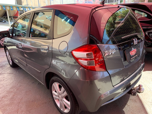 Imagem 3 de 15 de Honda Fit Ex 1.5 Cinza 2013