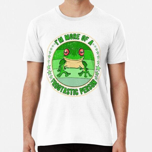 Remera Red Eyed Tree Frog Frogtastic Person Algodon Premium 