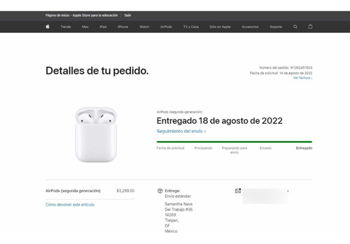 AirPods 2 Generación. Totalmente Nuevos. 1 Año Ode Garantía