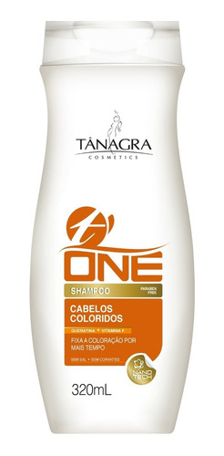 Imagem 1 de 1 de Shampoo Cabelos Coloridos Ou Permanentados T-one 320ml