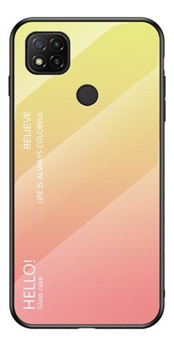  Carcasa Color Tpu-vidrio Xiaomi Redmi 9c | Colorcell