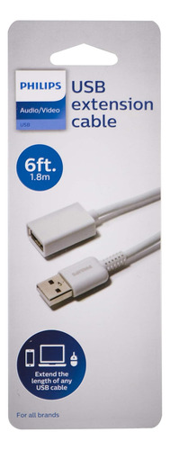 Cable De Extension De Carga Usb 2.0 De 6 Pies (1,8 M) De ...