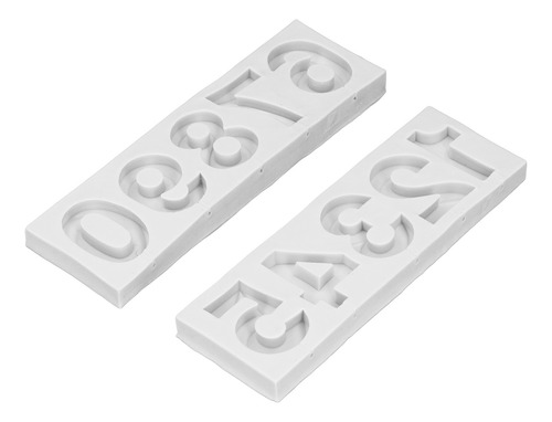 Molde De Silicona Para Fondant Con El Número 09, Diseño De C