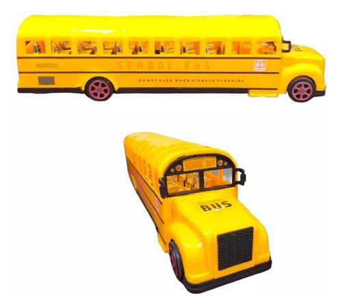 Micro Colectivo A Friccion 31cm Luxury Bus 