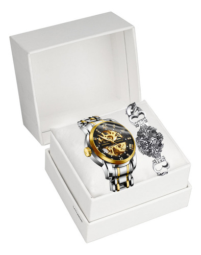Reloj Automático Esqueleto Ben Nevis Para Caballero Clásico Elegante Acero Inoxidab Impermeable Luminoso,regalos Para Hombre