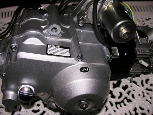 Motor Cuatrimoto Atv 125cc P.elec Rev Jm752