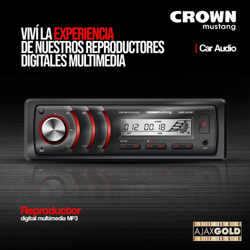 Imagen 5 de 7 de Estereo Bluetooth Usb Auto Stereo Fm Pantalla Desmontable