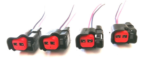 4 Pzs Conectores De Inyector De Dodge Neon 2004 2005