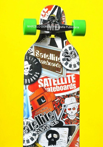 Longboard Satelite Modelo ( Gota ) Abec-11 - Nueva !!!