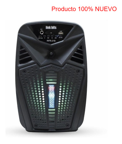 Mini Bafle 6.5 Pulgadas Bluetooth Luz Led