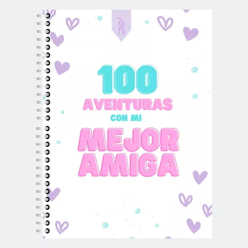 Libro de 100 planes para amigas personalizado - Libro de 100