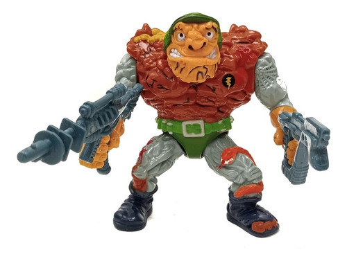 Tmnt Tortugas Ninja General Traag Figura Playmates Usada 