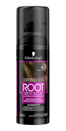 Schwarzkopf Retocador De Raiz Castaño Oscuro