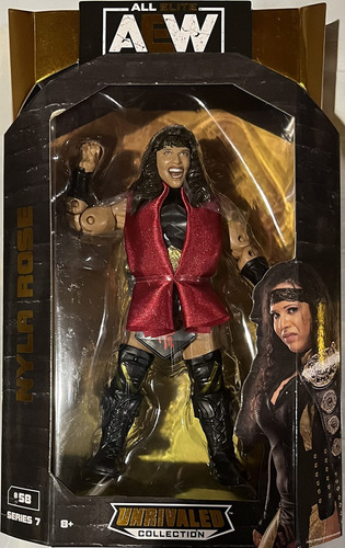Nyla Rose - Aew Unrivaled 7 Jazwares Toy Wrestling - Figura