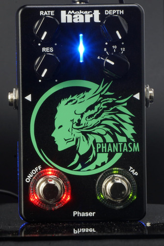 Hart Hart Phaser Pedal Con Tap Tempo-phaser Dinámico De 12 E