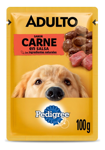 Pedigree Alimento Húmedo Sobrecito Perro Adulto Carne 12un