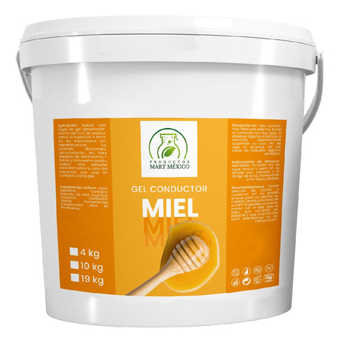 Gel Conductor De Miel Aparatología 19 Kilos