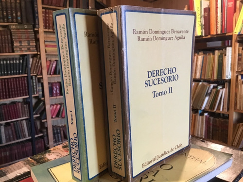 Derecho Sucesorio Complet 2 Tomos Ramón Domínguez Benavente 