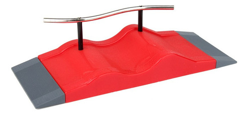 Kit De Parque De Patinaje Fingerboard Ramp Para Niños