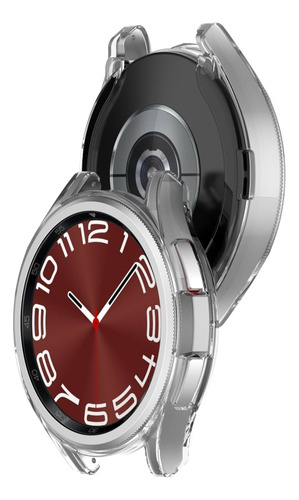 Funda De Reloj De Tpu Azul Para Samsung Galaxy Watch6 Classi