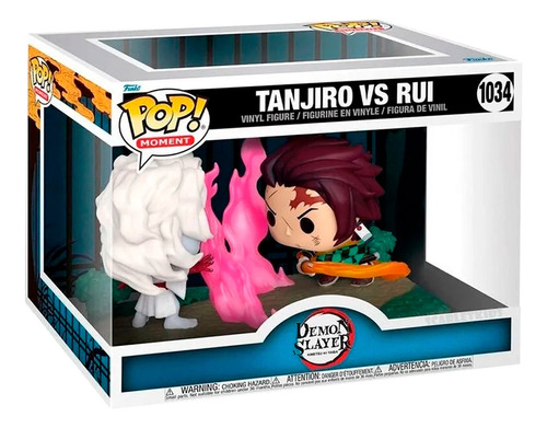 Funko Pop Tanjiro Vs Rui 1034 Demon Slayer Moments Original