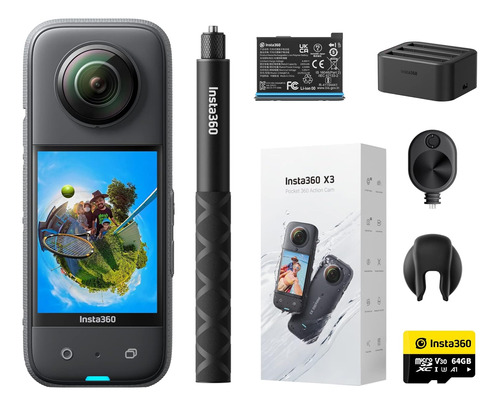 Insta360 X3 Ultimate Kit  Cámara De Acción Impermeable 360