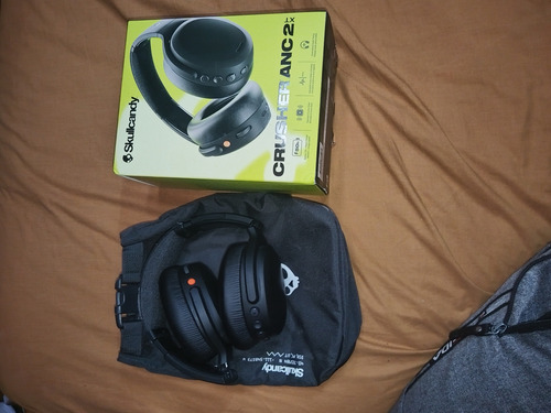 Skullcandys Crusher Anc 2 Auriculares Inalámbricos Uso Negro (Usado)