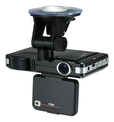 Detector De Coche Antirradar Dvr 2 En 1, 720p, Velocidad De