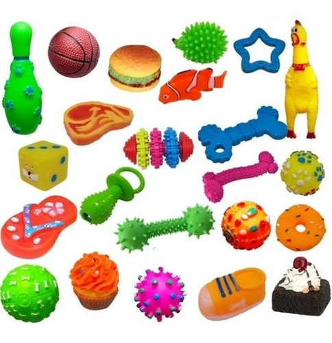 Kit 10 Brinquedo Mordedor Para Pet Cachorro Preço De Atacado