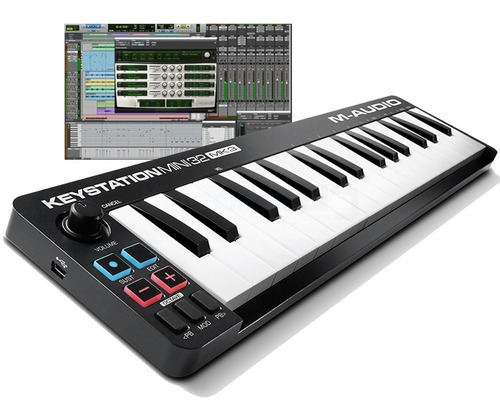 Controlador Midi Usb M-audio Keystation Mini 32 Mk3