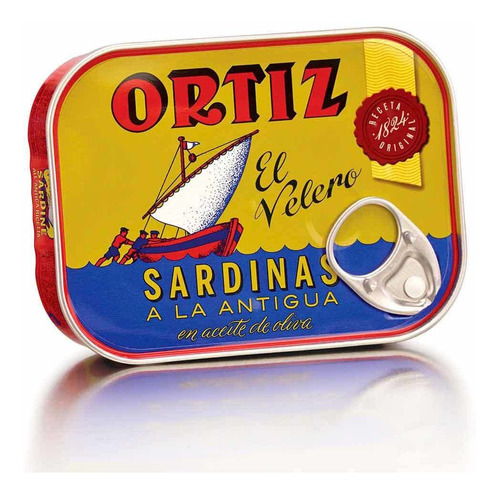 Sardina Ortiz Aceite De Oliva 140g