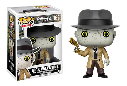 Nick Valentine Funko Pop 162 Fallout 4 Pop Games