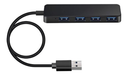 Splitter Hub 4 Puertos Usb 2.0 Ultra Slim