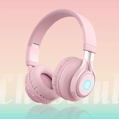 Auriculares inalambricos online rosa pastel