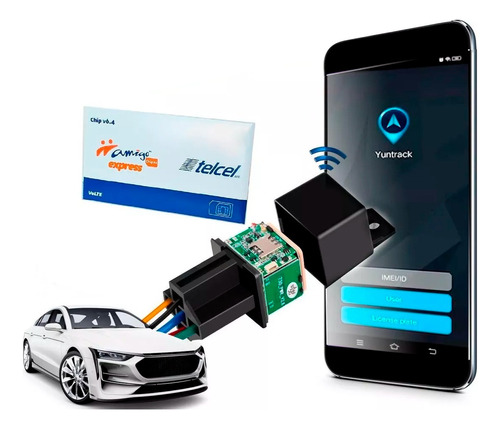 Gps Relevador Espia Relay Rastreador Con Plataforma Gratis