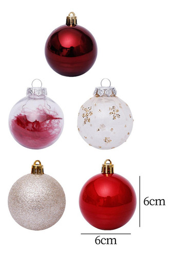 Cb 30 Bolas Navideñas Para Decoración De Cumpleaños