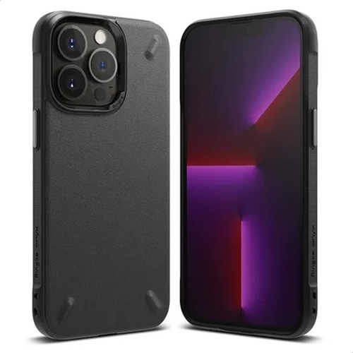 Imagen 1 de 8 de Funda Para iPhone 13 Pro Max Ringke Onyx Reforzada Negra