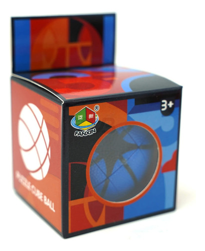 Cubo Mágico Basquete 3x3x3 Fanxin Basketball Azul