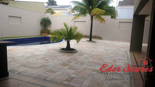 Imagem 2 de 15 de Casa Em Um Terreno De 1.120m² À Venda No Alphaville 2 - Es1759