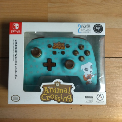 Control Nintendo Switch Animal Crossing K K Slider Power A Color Verde