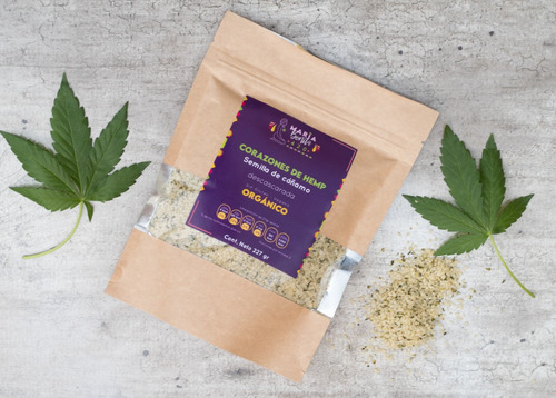 Semilla Corazón De Hemp María Bonita 454g