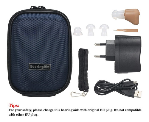 Imagen 3 de 7 de In Ear Mini Audífonos Digitales De Asistencia Amplificador D