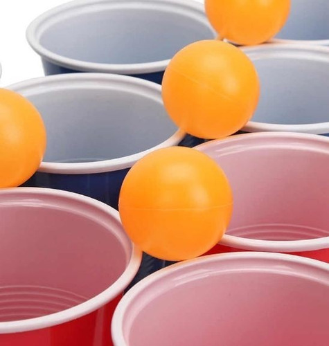 Juego Mesa Fiesta Amigos Grupo Parche Beer Pong Diversion 1a