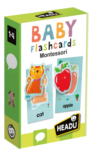 Headu Baby Flash Cards Montessori School Learning Metodo De
