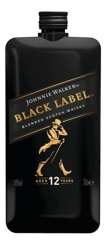 Botella De Whisky Johnnie Walker Black Label 12años 200ml